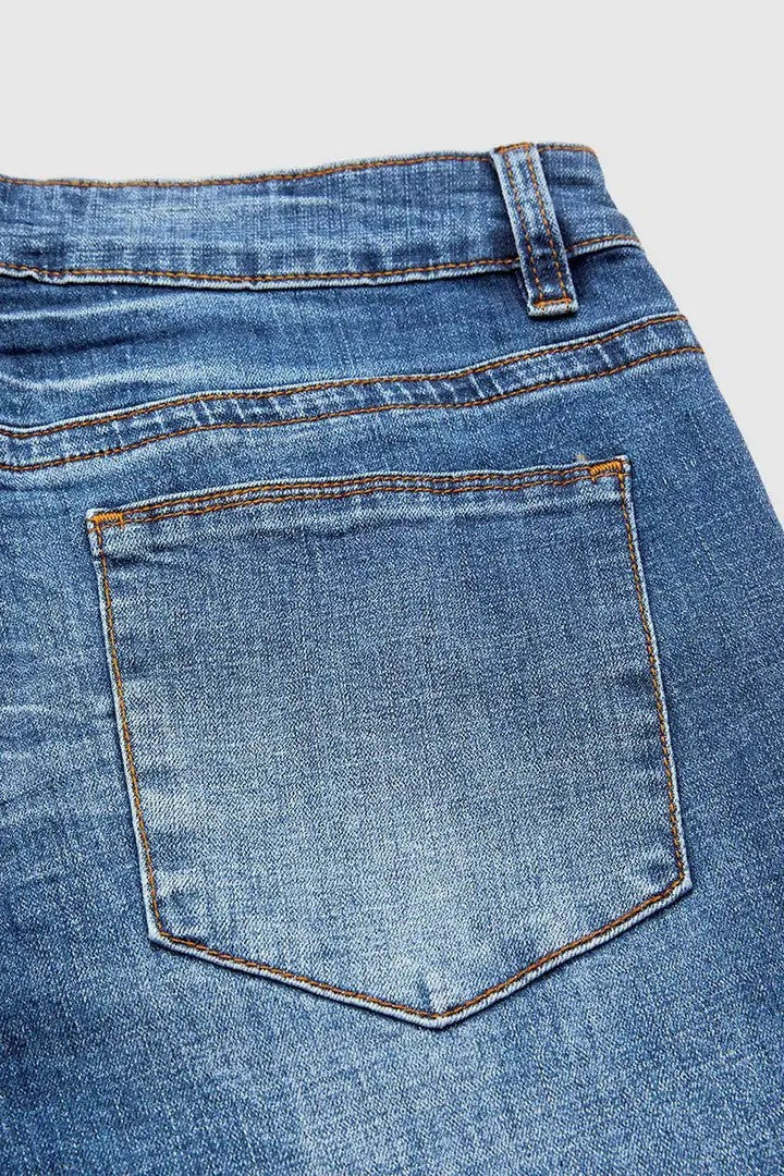 Classic Medium-Wash Bootcut Jeans