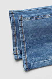 Classic Medium-Wash Bootcut Jeans