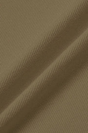 Double-Button Patch-Pocket Crop Pants