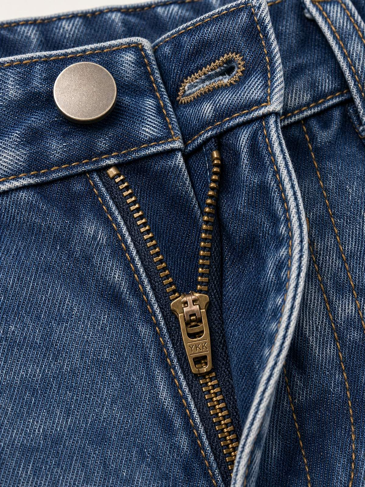 Mid-Rise Distressed Raw Hem Crop Straight Jeans